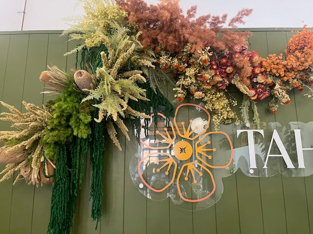 Dried Flower Installations POA
