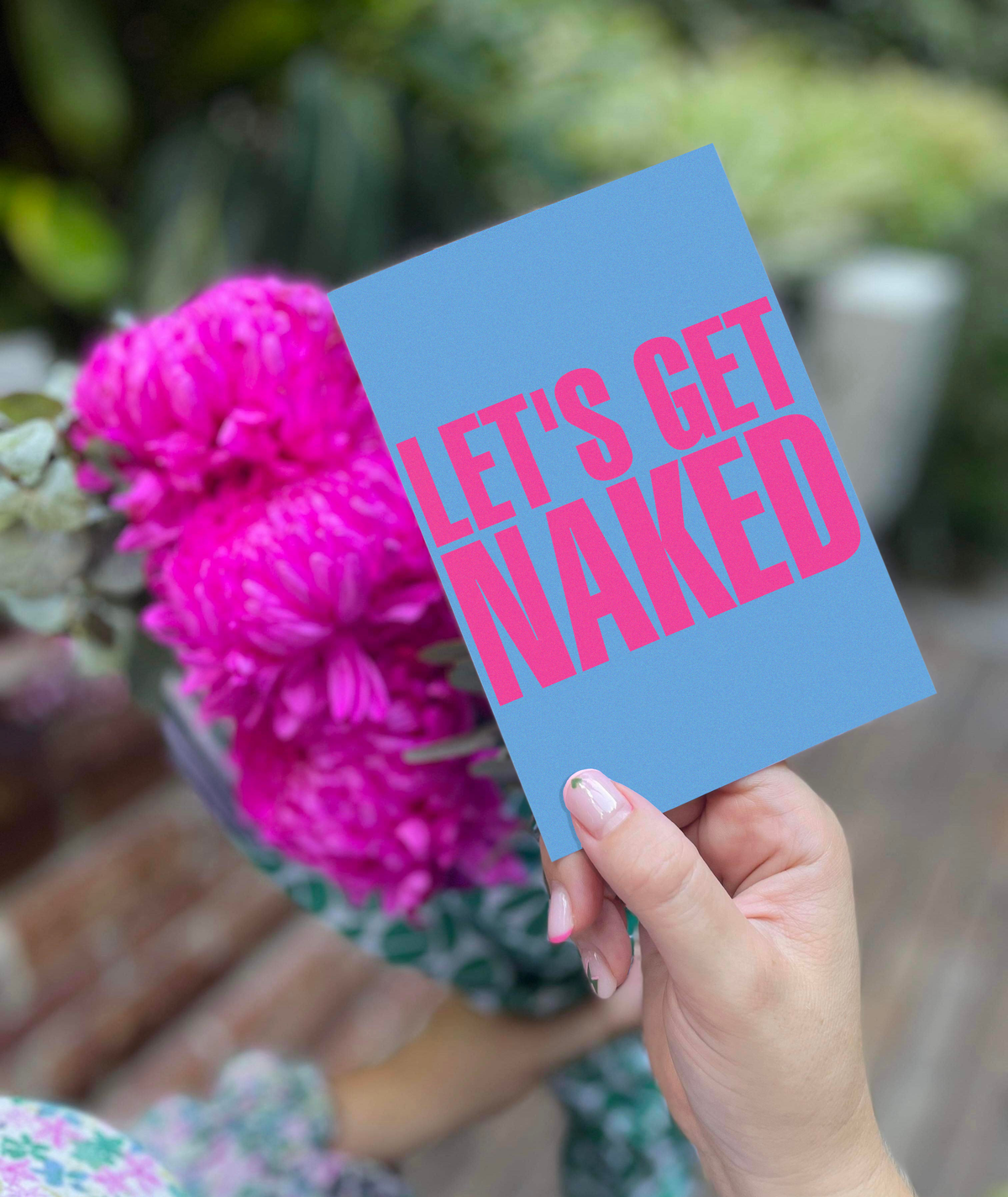 Lets Get Naked Card
