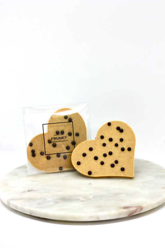 Chocolate Heart - Caramel Biscoff Mothers Day