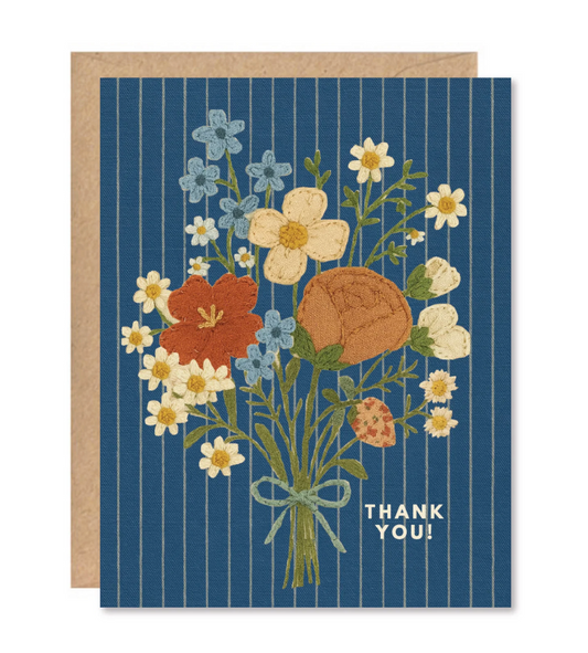 Greeting Card - "Thank You" Floral