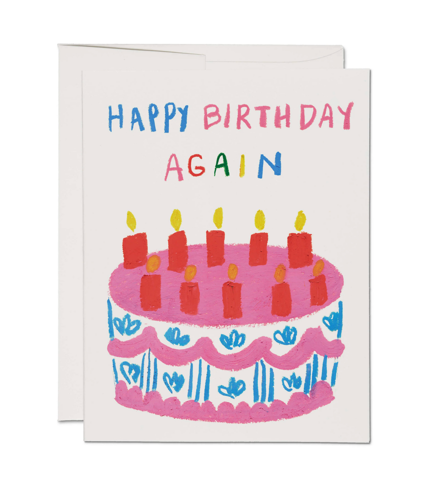 Birthday Again greeting card