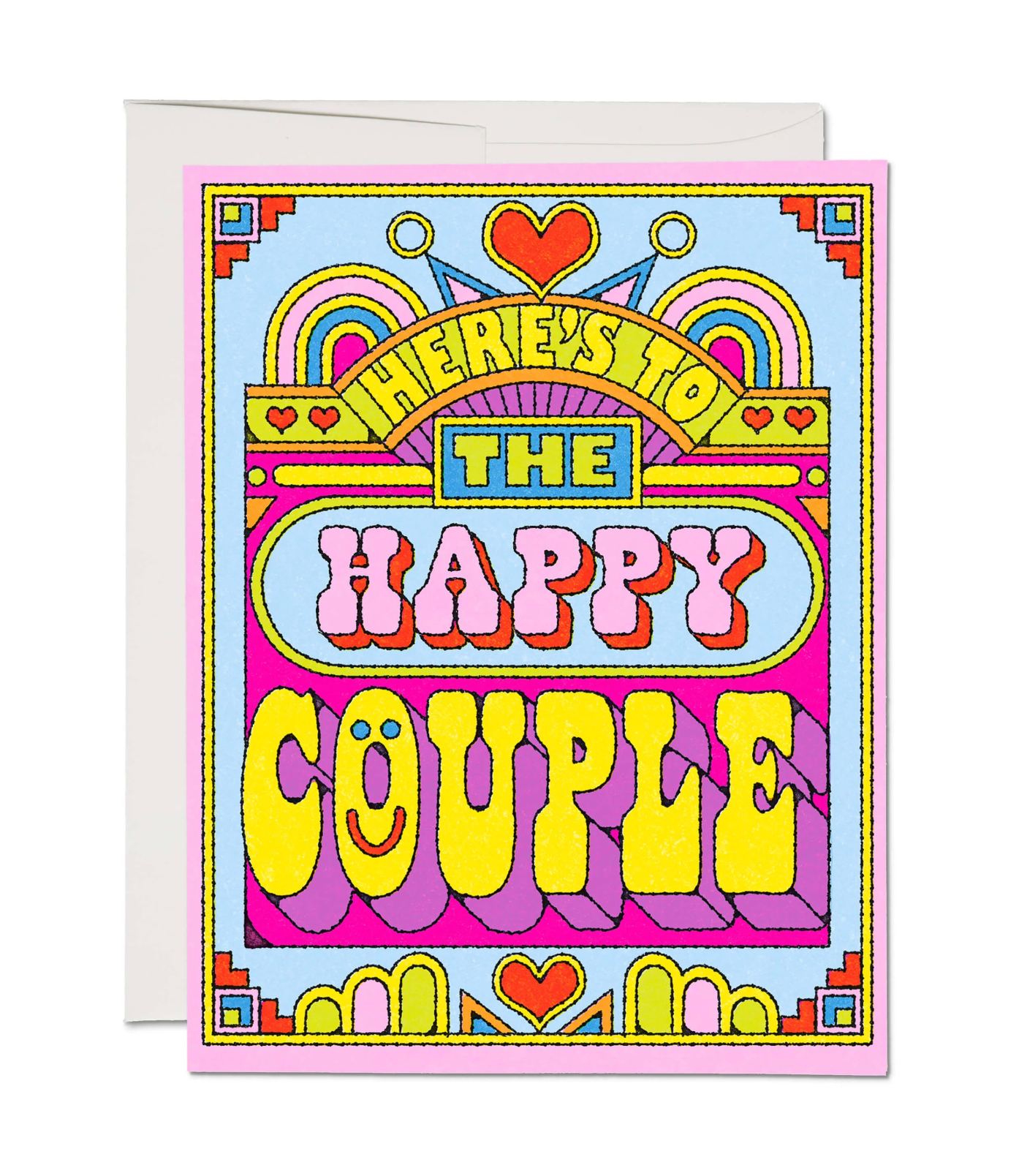 Happy Couple greeting card
