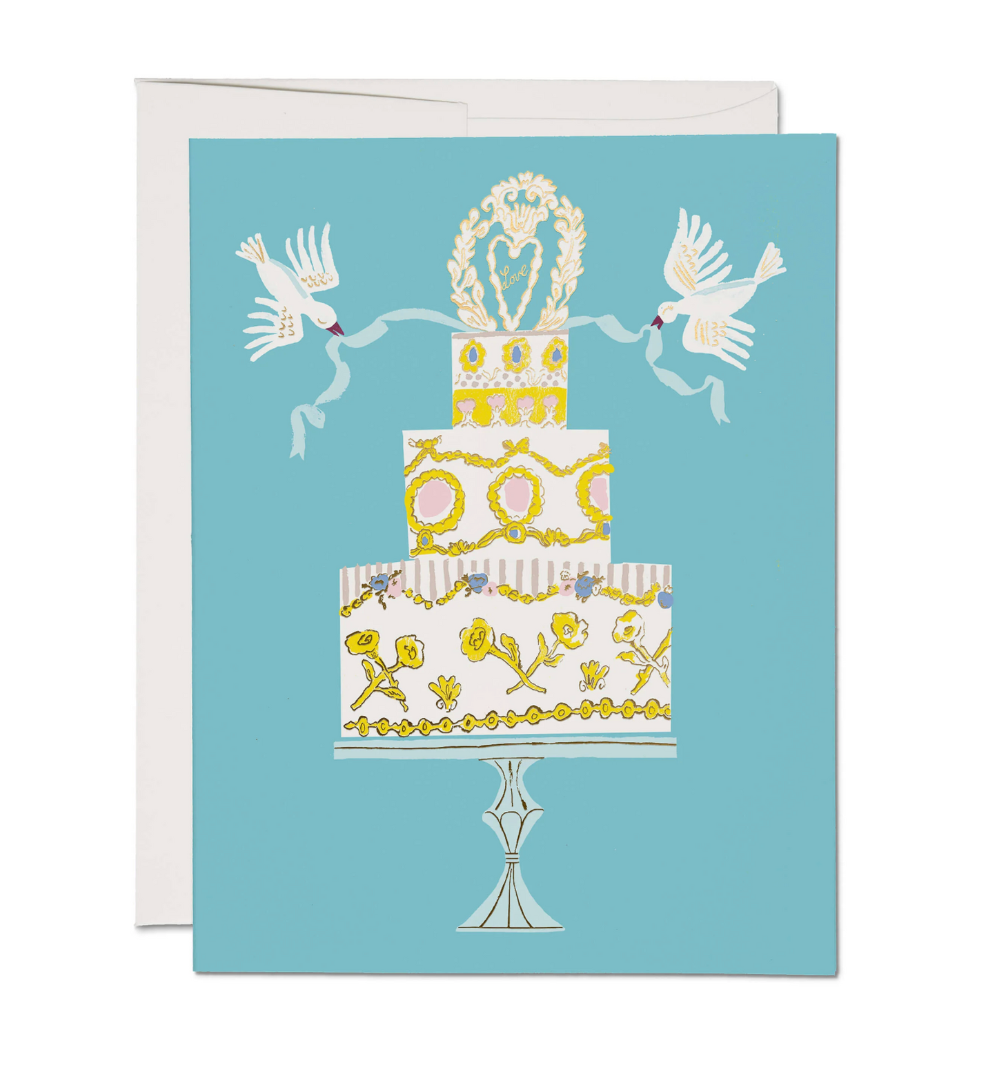 Love Cake greeting card