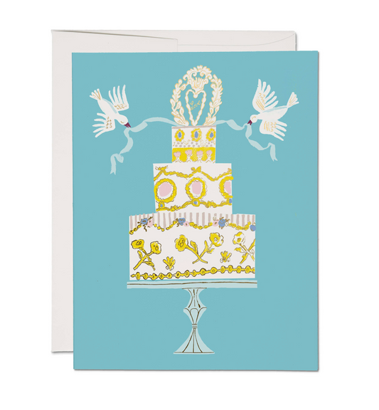 Love Cake greeting card