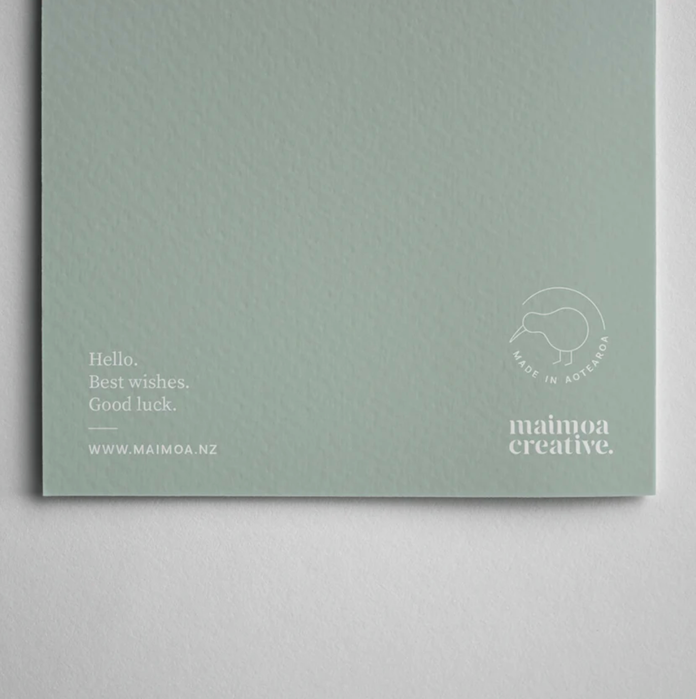 Kia Ora Greeting Card