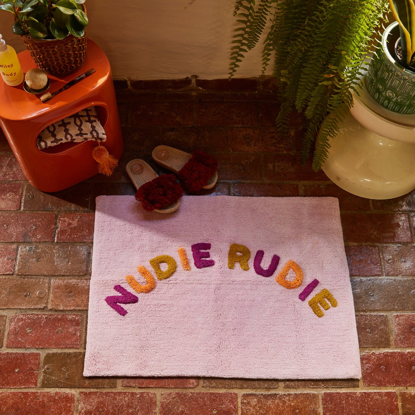 Nudie Rudie Bath Mat | Alegria